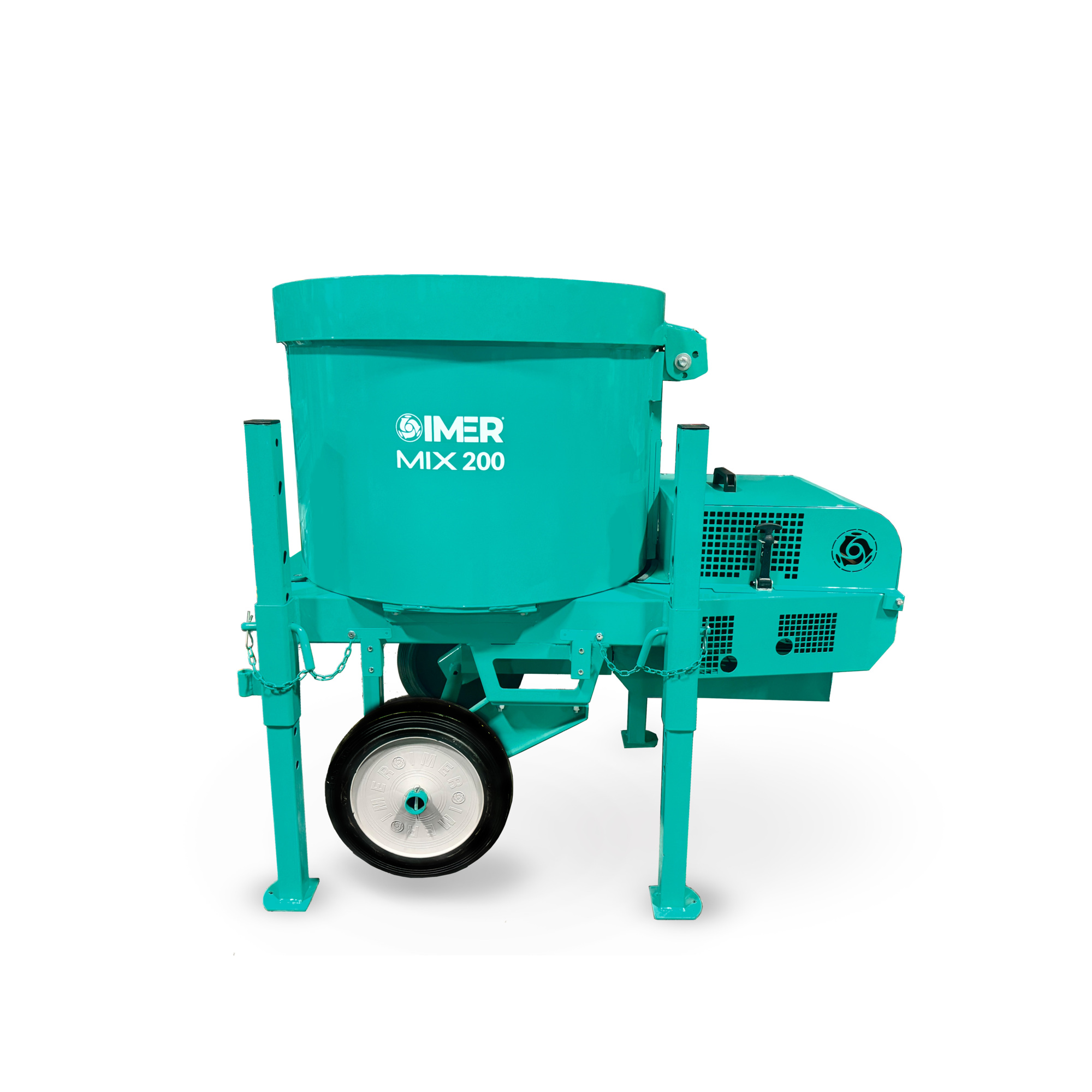 IMER Mix 200 Portable Specialty Mixer — 1.5 HP, 120V, Includes iDUST Grate, Model# 1195163